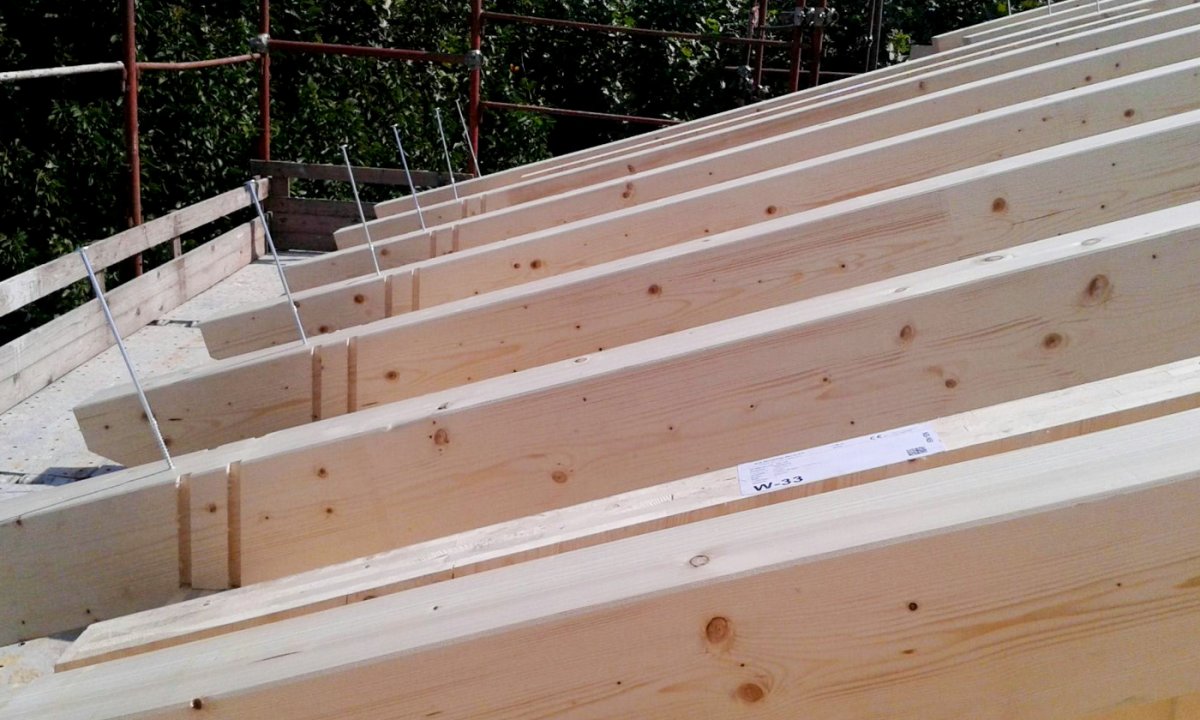 Sopraelevazione in legno